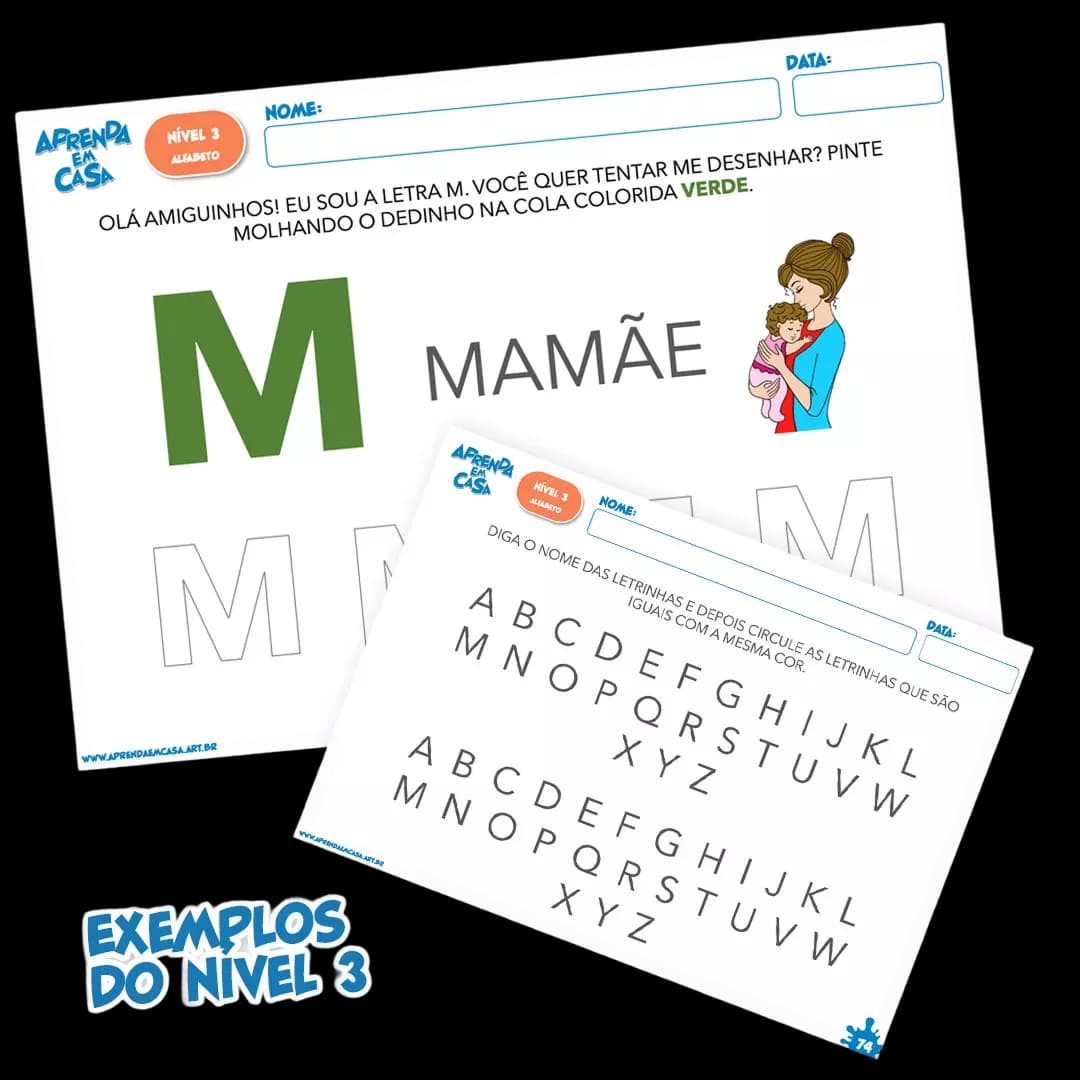 Apostila Alfabetização Aprenda em Casa — imagem 2
