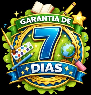 Selo de garantia de 7 dias — Aprenda em Casa